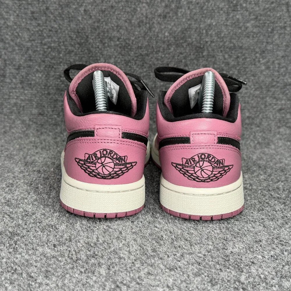 Jordan 1 Low Shoes Women's 8 Mulberry Low‎ Lace Athletic Retro Nike Sneakers